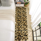 Amearea Leopard Area Rug - Khaki / 2' X 6' (Runner) view 3
