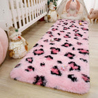 Amearea Leopard Area Rug - Pink / 2' X 6' (Runner) view 2