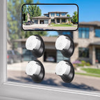Rxuze 2.5K 4MP Indoor Window Camera, Wireless Cameras for Home Security
