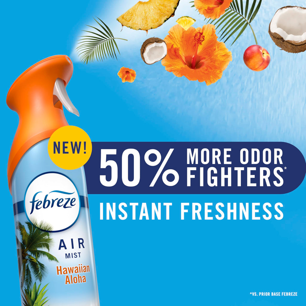 Febreze Odor-Fighting Air Freshener Spray, Room Spray, Japanese Cherry Blossom and (additional view 2)