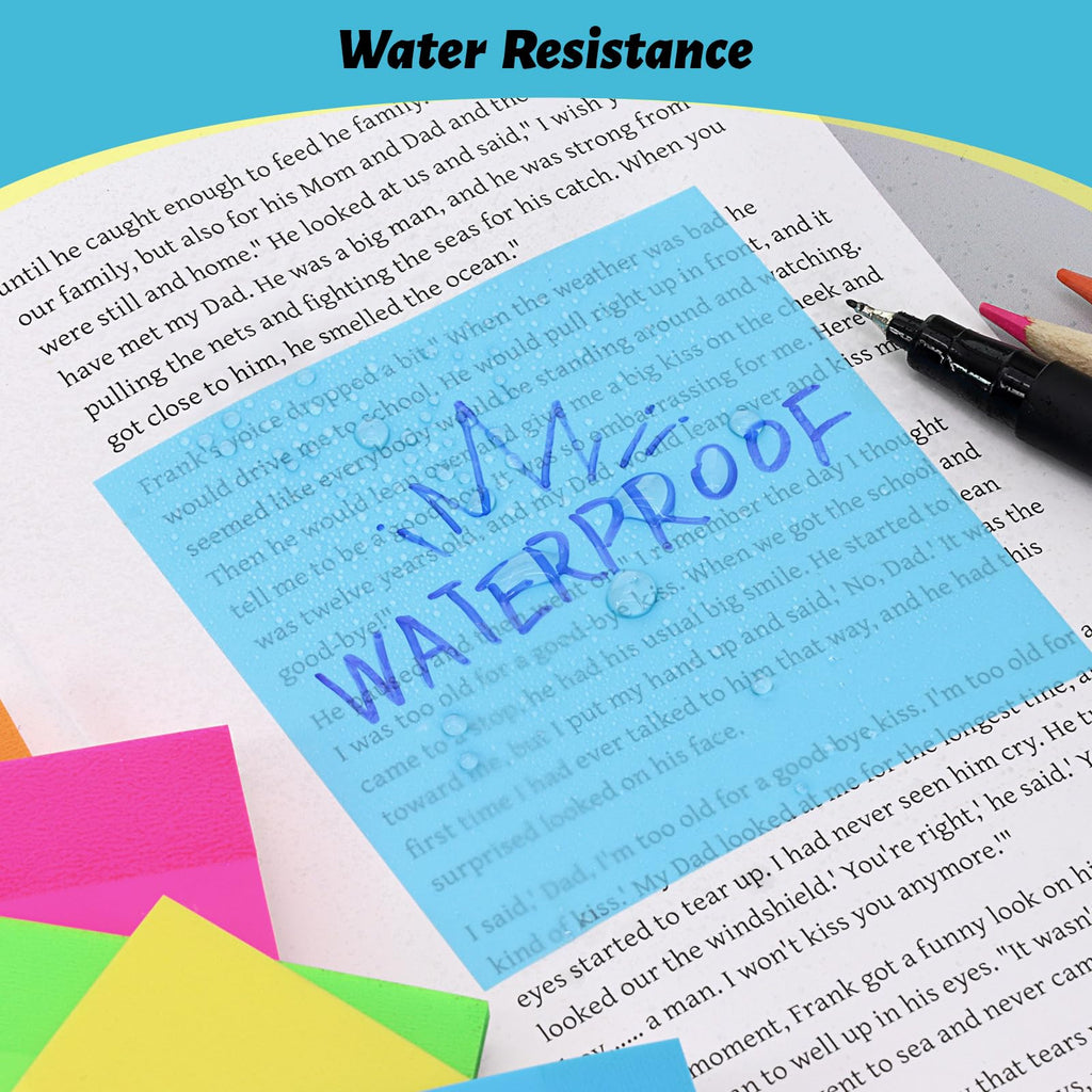 800 Sheets Transparent Sticky Notes
