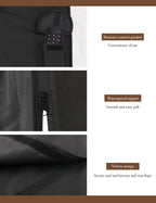 iBirdie Outdoor TV Cover 80 to 85 inch Waterproof and Weatherproof, – Black (TV-Zipper-Black-80-85)