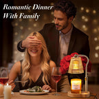 AODHGR Candle Warmer Lamp with Timer Dimmable