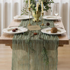 Cheesecloth Table Runner