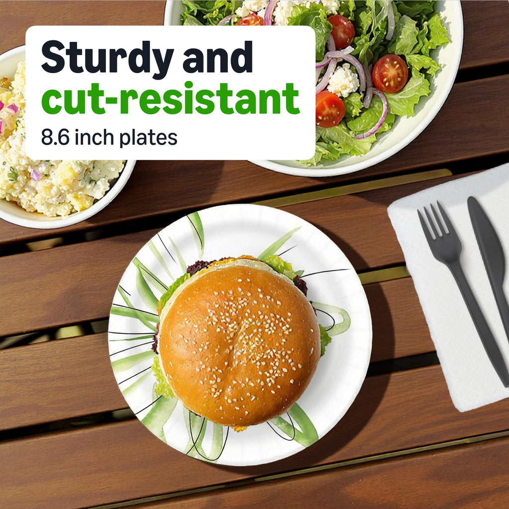 Amazon Basics Everyday Paper Plates
