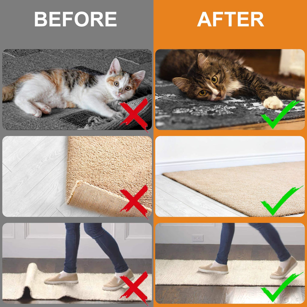 ZONGOOL Rug Tape Non Slip Rug Pad Grippers Double Sided Carpet Tape