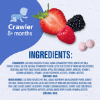 Gerber Stage 3 Baby Food, Strawberry and Mixed Berries Melts, 1 oz. Pouch (Pack of 4) (additional view 8)