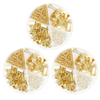 Creechwa Paper Binder and Clips - Gold / 216 / 3 Pack view 1