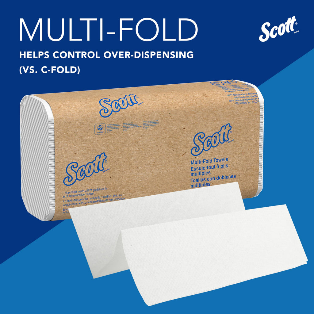 Scott Professional Multifold Paper Towels, Bulk, 12 x 250 Sheets (58091) (Pack of 12)