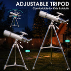 YUANZIMOO 80mm Aperture 500mm Refractor Telescope - view 2