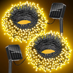 Moettany Solar String Lights Outdoor Waterproof - Warm White