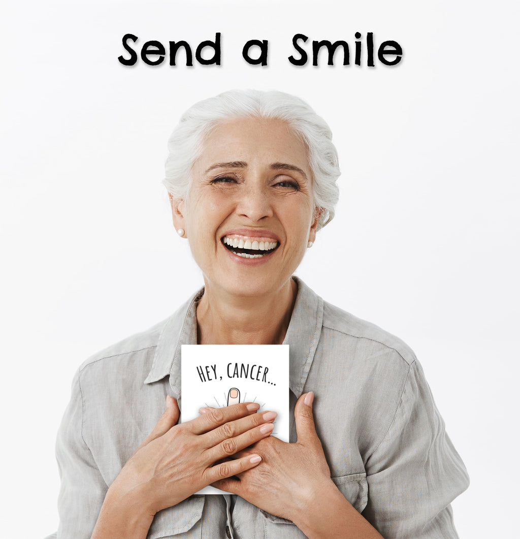 Funny Cancer Card, Hey Cancer Card, Cancer Support Card for Friend, Funny Card for Cancer (additional view 2)