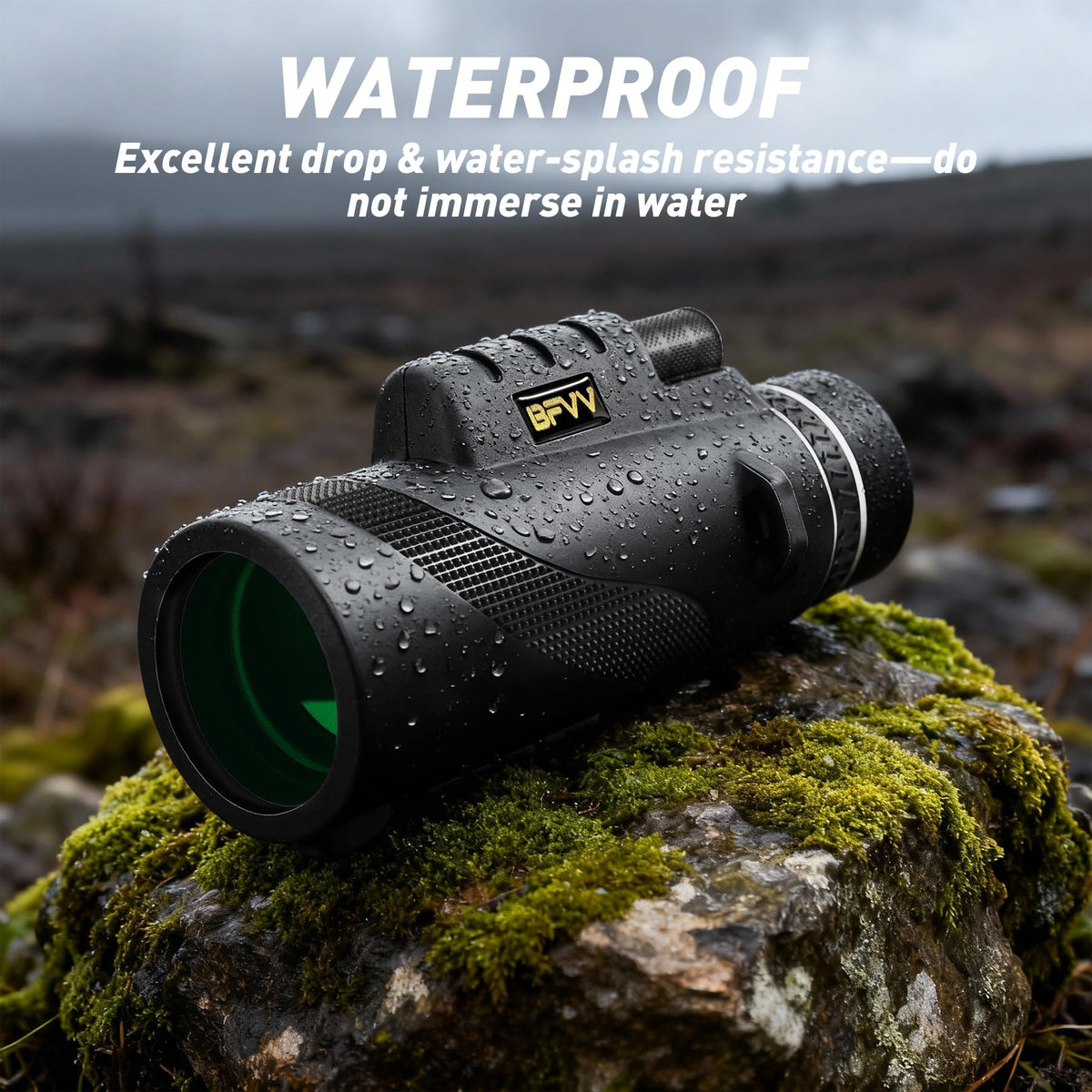 BFVV 80x100 High Powered Monocular Telescope for Adults Bird Watching (additional view 3)