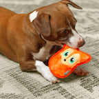 Outward Hound Durablez Minis Tough Chew Plush Squeaky Dog Toy, Fox, 6.3" (additional view 4)