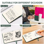 BOBO RABBIT 2 Pack Small Square 100GSM Mini Blank Page Sketchbooks - view 14
