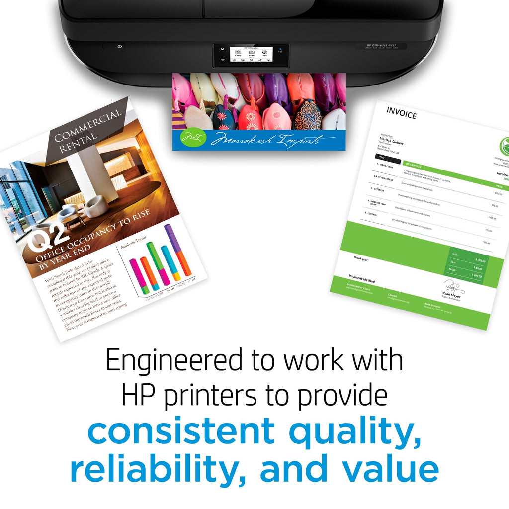 HP 67 Black Ink Cartridge Printers (3YM56AN) (Pack of 24)