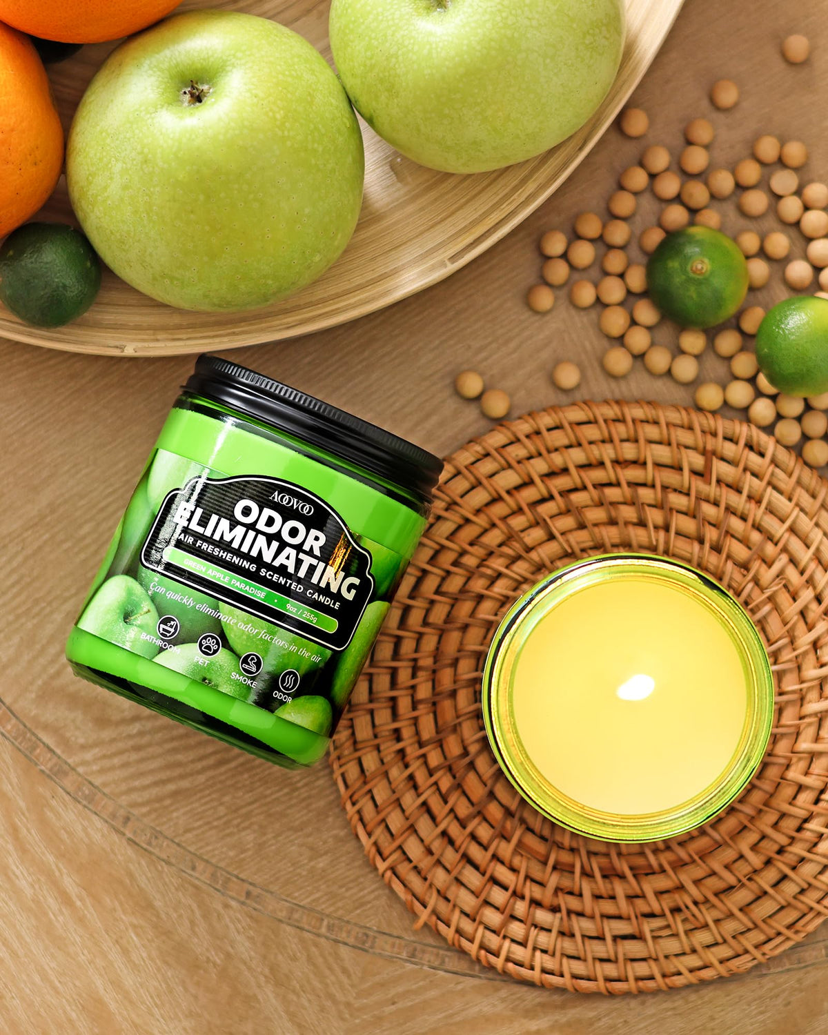 AOOVOO Odor Eliminating Candle