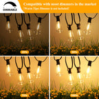 Brightever Outdoor String Lights