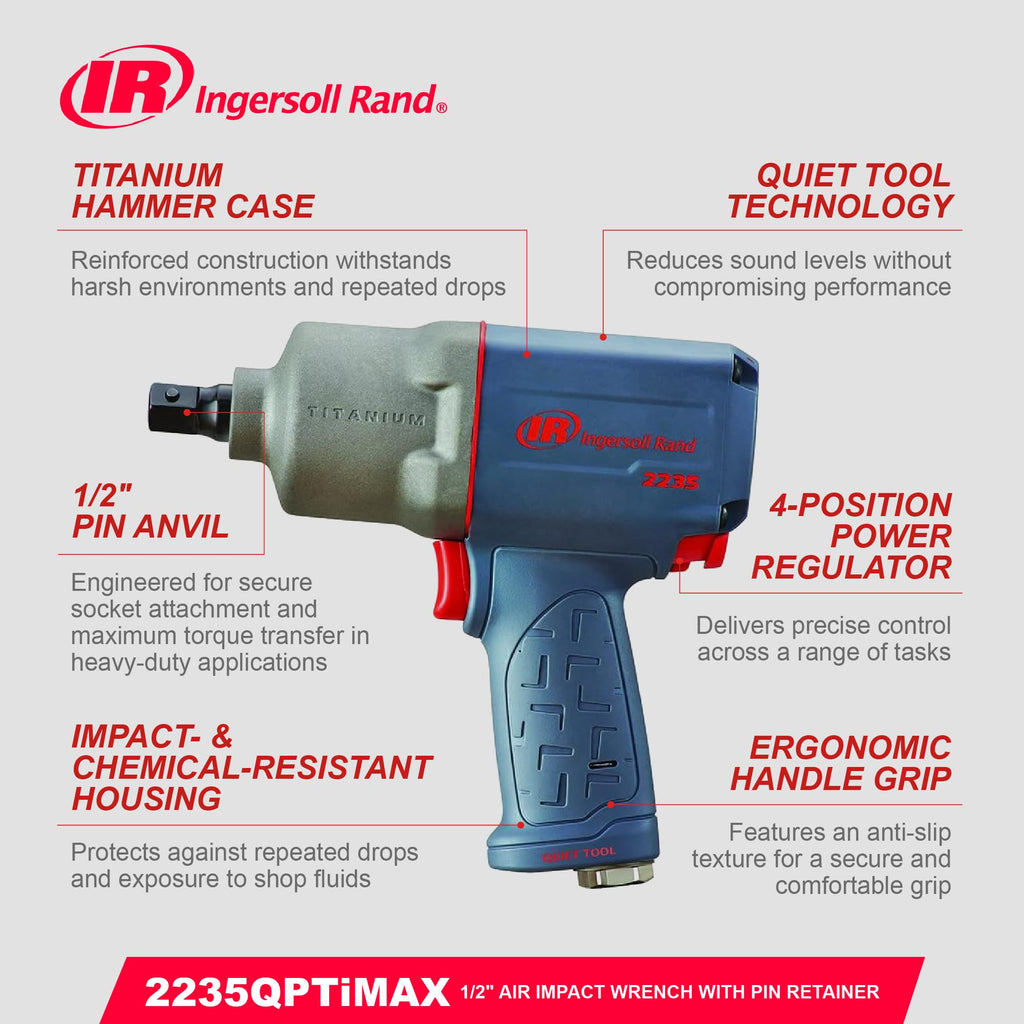 Ingersoll 1/2" Drive Air Impact Wrench