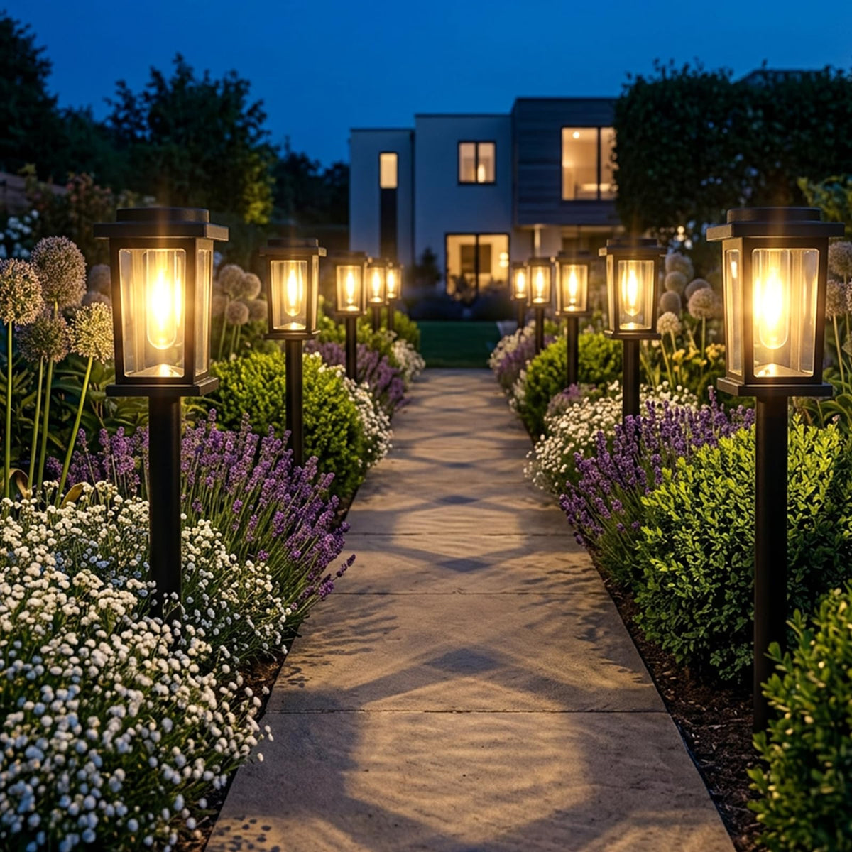 Melunar Solar Pathway Lights - view 3