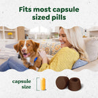 Greenies Pill Pockets Large Size Dog Treats, Hickory Smoke, 7.9 oz, 6-Pack (FBA_10100653)