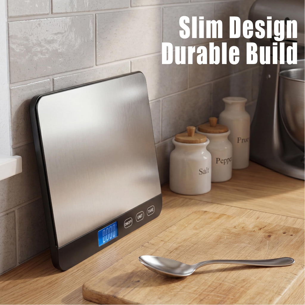Ionsno Food Scale 44lb/20kg - #02 Silver / Large view 5