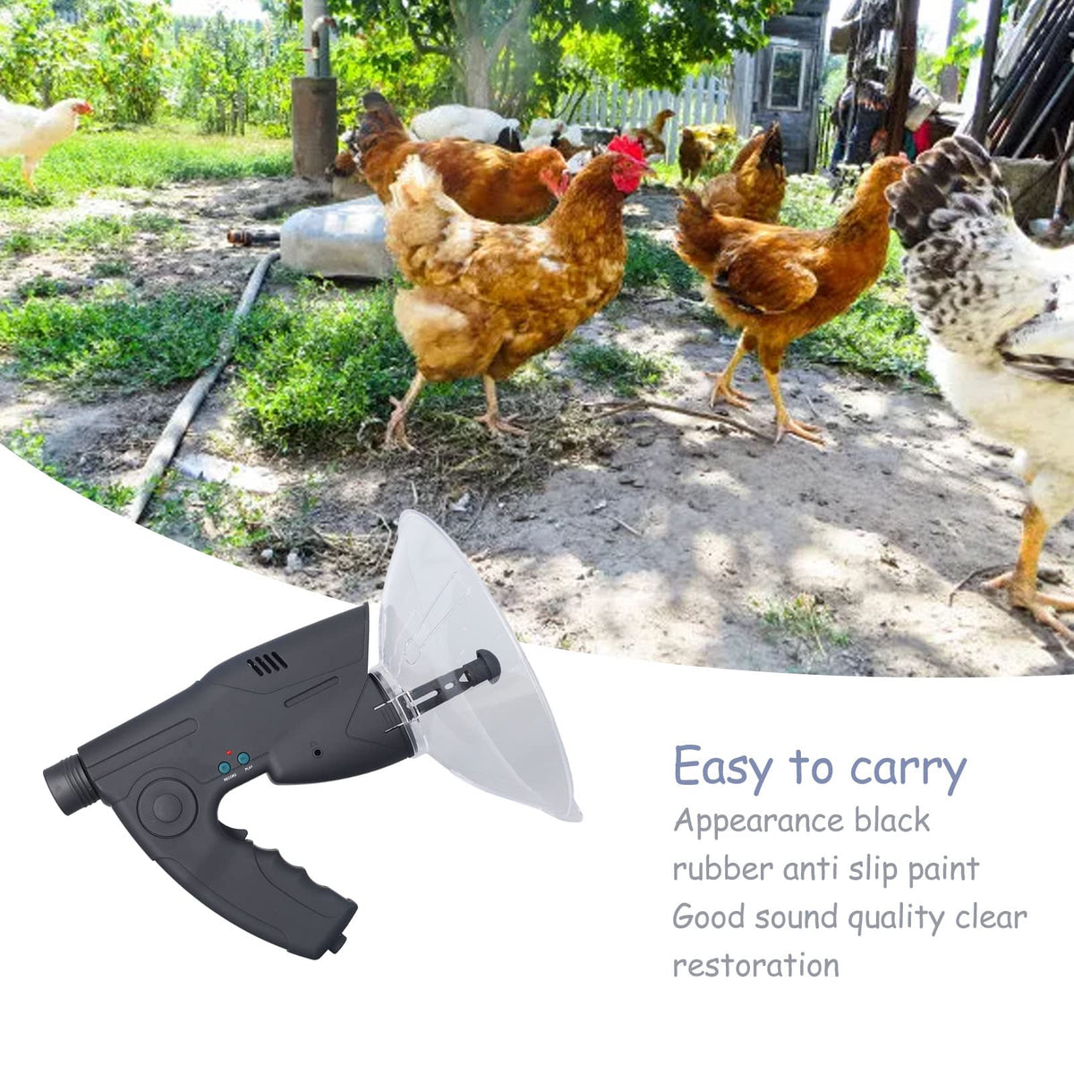 Parabolic Microphone Bird Monocular,Parabolic Microphone Bionic Ear for Range Listening (additional view 8)