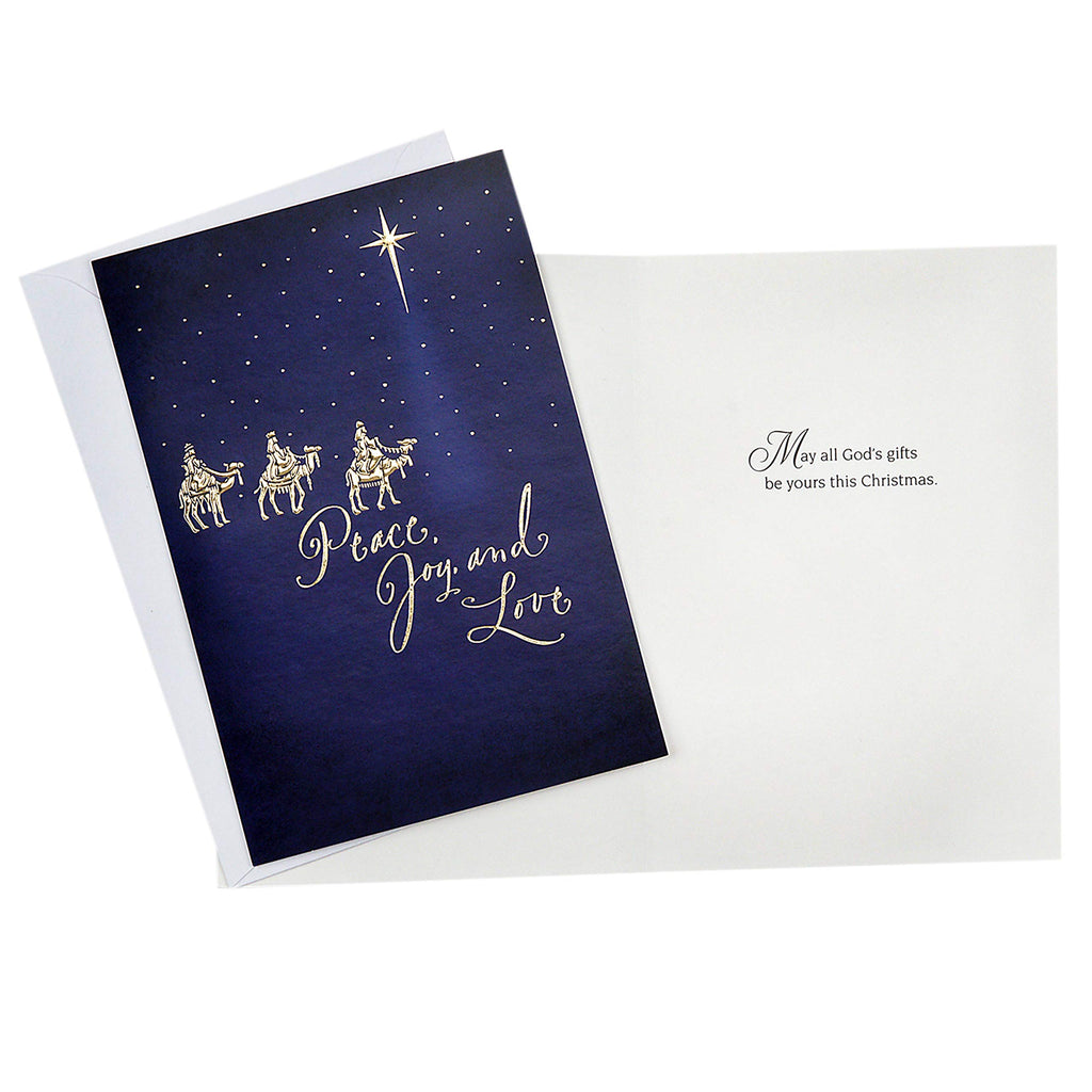 Hallmark Christmas Cards - Gold Foil Icons / Card Assortment view 3