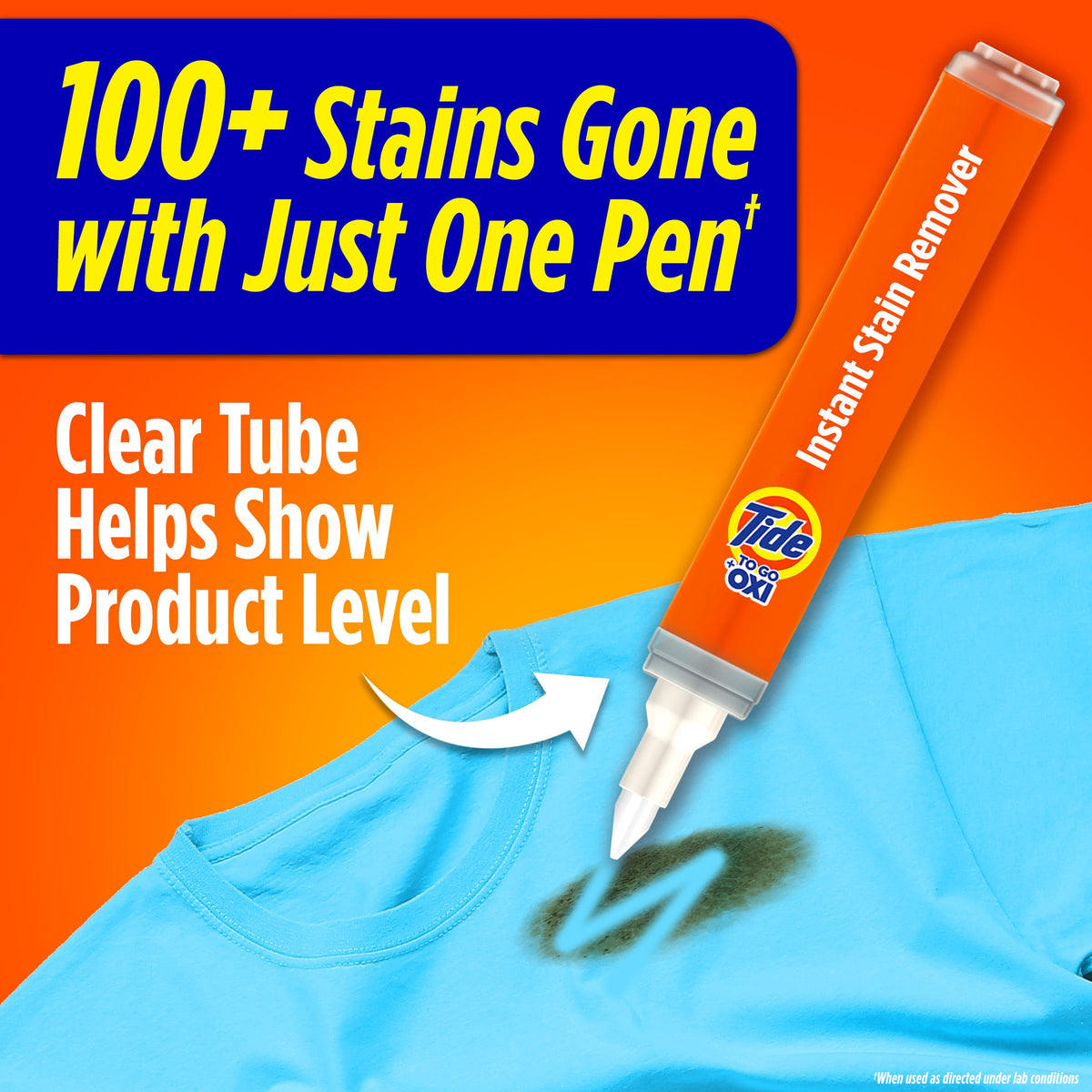 Tide Stain Remover for Clothes, Tide To Go Pen, Instant Stain Remover Pen & Spot Cleaner (additional view 1)