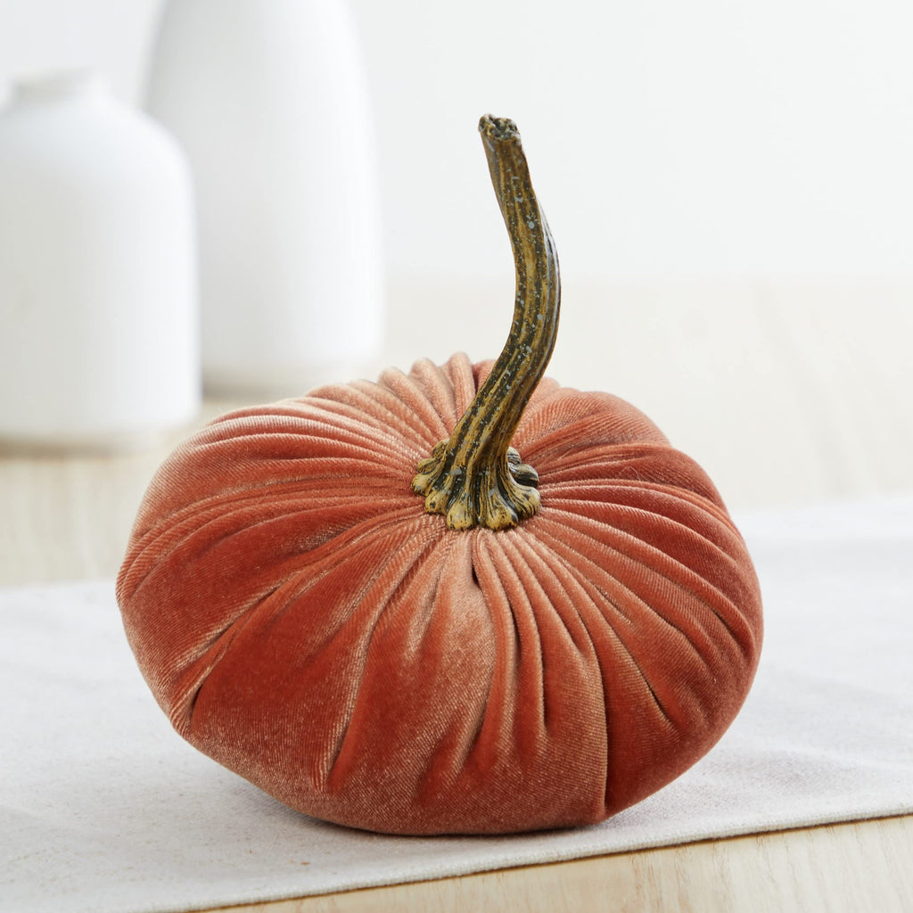Your Heart's Content Small Velvet Pumpkin Set