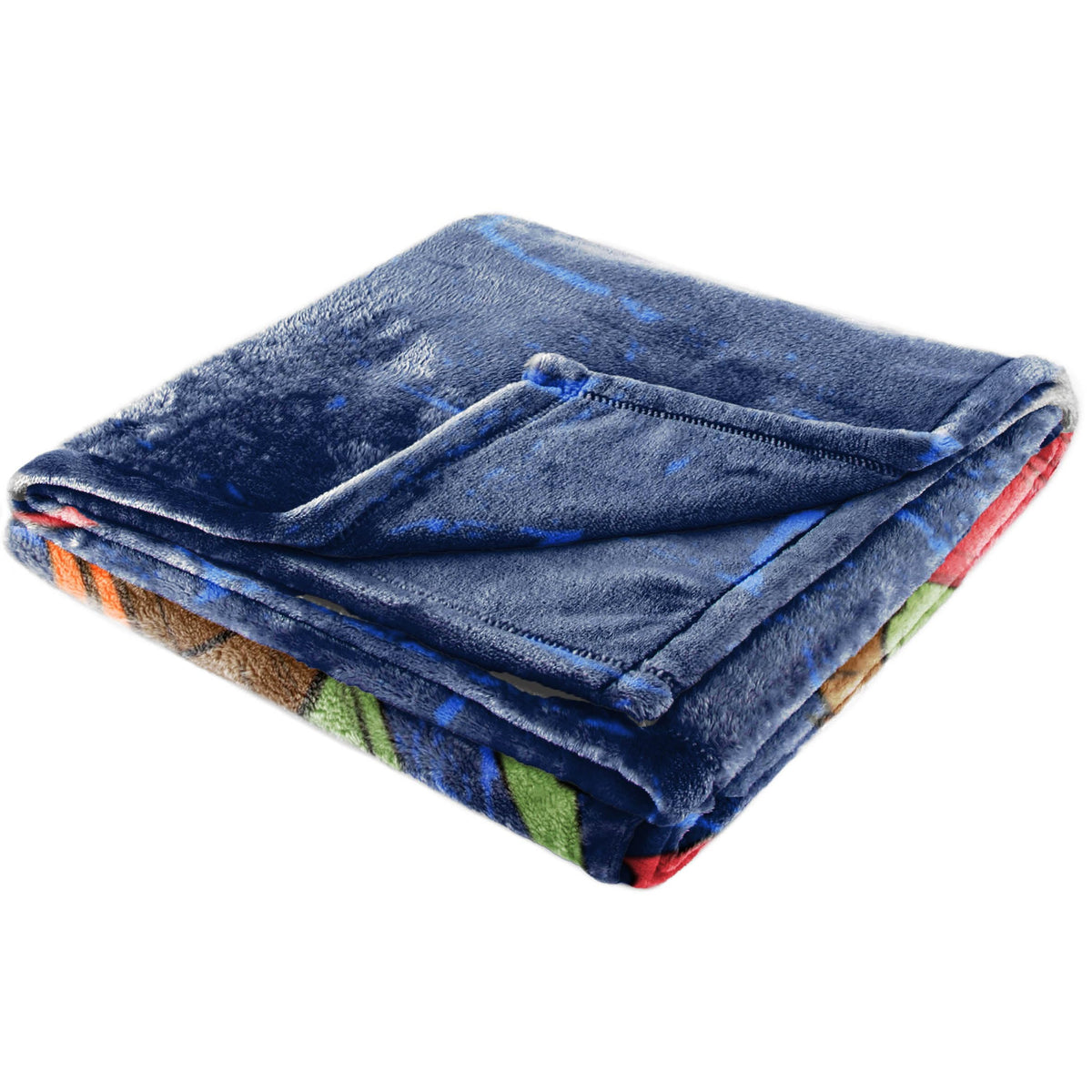 Jay Franco Kids Plush Throw Blanket - Blue - Teenage Mutant Ninja Turtles / 60x90 - Large Blanket view 4