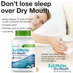 Oracoat XyliMelts for Dry Mouth Night Time or Day - Mild Mint / 100 Count view 3