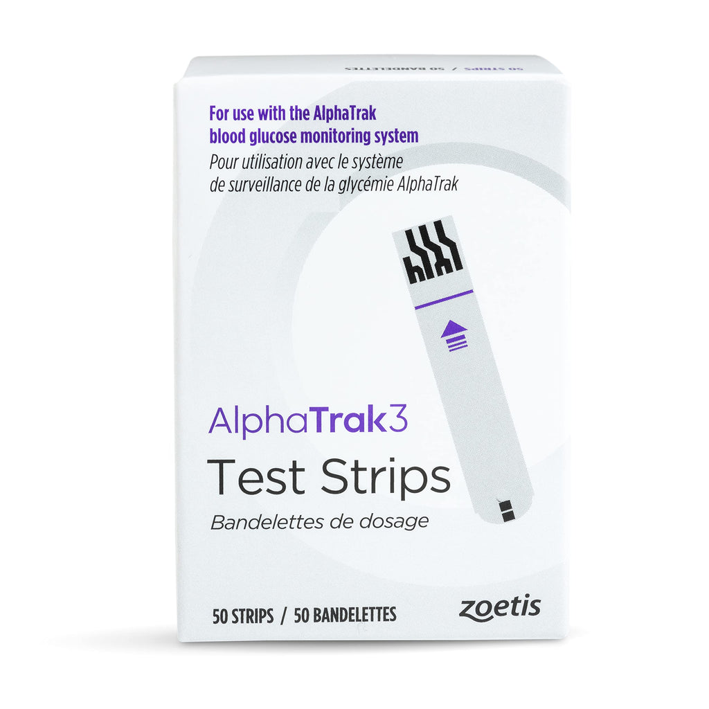 AlphaTrak3 Test Strips for Diabetic Dogs, Cats & Horses, 50 Count