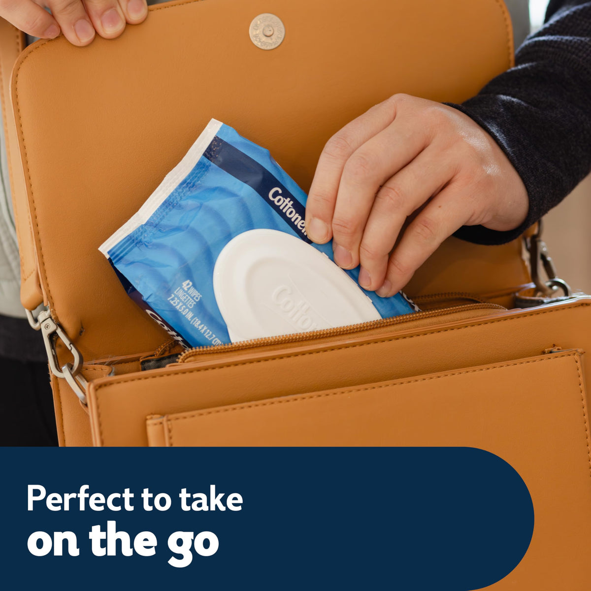 Cottonelle Fresh Feel Flushable Wet Wipes, Adult Wet Wipes, 8 Flip-Top Packs, 42 Wipes Per Pack (336 Total Wipes) (Pack of 8)