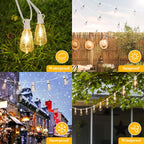Brightever Outdoor String Lights
