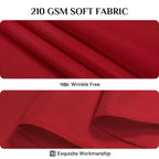Softalker Rectangle Tablecloth - Red / 70" x 120" (Rectangular) view 4