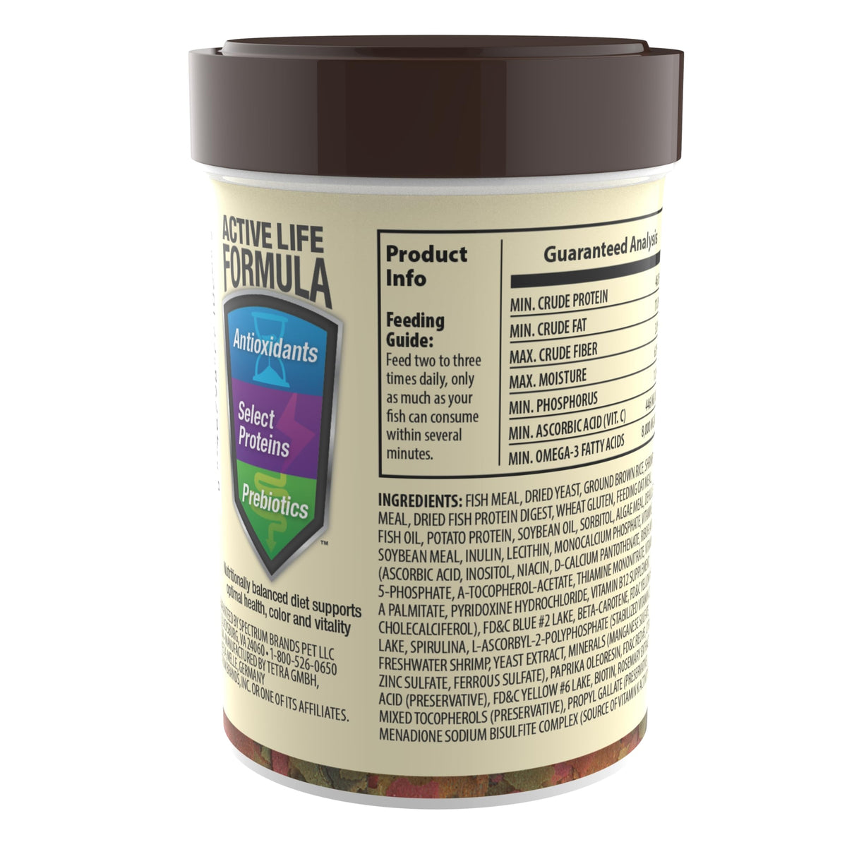TetraMin Tropical Flakes Fish Food, – 1 oz (AQ-77102-1)
