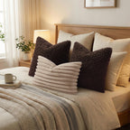 decorUhome Sherpa Decorative Throw Pillow Covers - view 15