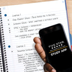 Five Star Advance Spiral Notebook + Study App, 3 Subject, College Ruled Paper, 8-1/2" x (additional view 2)