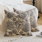 yeshttdy Floral Block Print Pillow Covers Set of 2 - Pottery Barn / 16" x 16" (Pack of 2) view 1