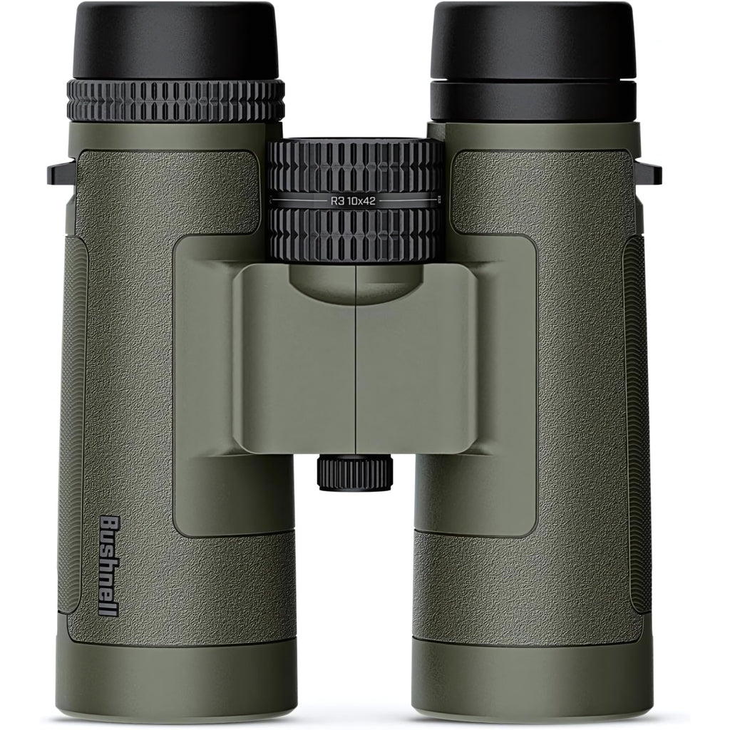 Bushnell HD Optical System Waterproof Binoculars, Green - 10x42 Binoculars view 2