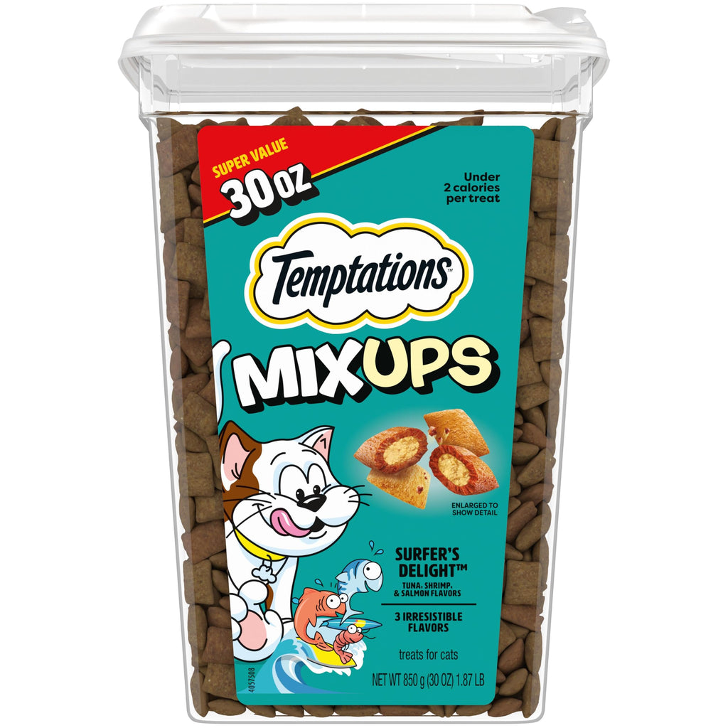 Temptations MixUps Crunchy Cat Treats, Surfer's Delight