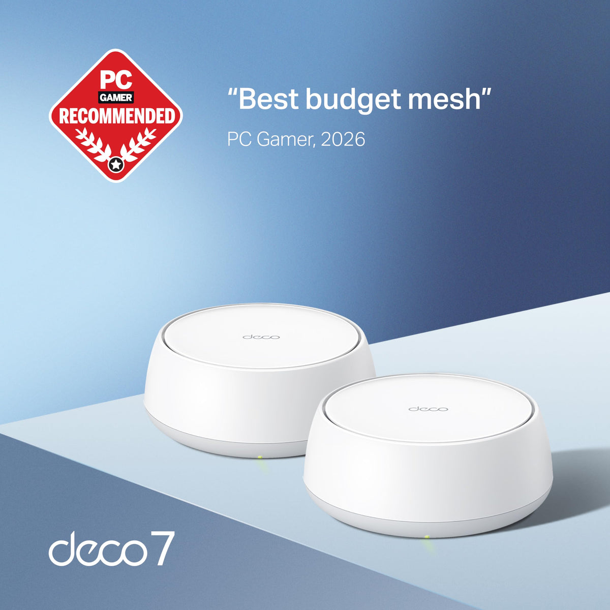 TP-Link Deco Mesh Wi-Fi System - 2 Pack / Wi-Fi 7 Indoor view 1