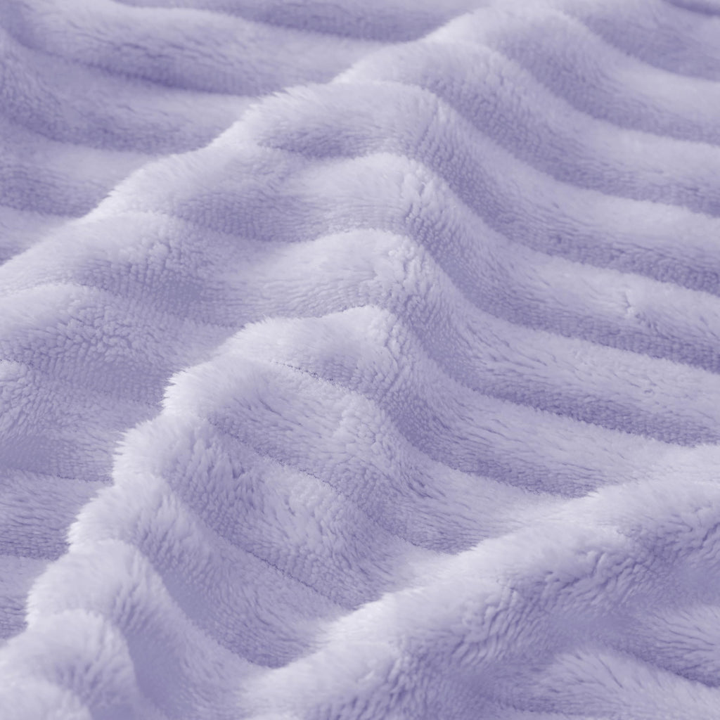 Bnuitland Light Purple Throw Blanket