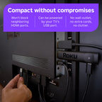 Roku Streaming Stick Plus with Voice Remote - 4K & HDR10+ (3830R)