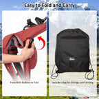 WIPHA Toddler Hiking Backpack Carrier - Red view 4