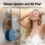 INSMY C12 IP67 Waterproof Shower Bluetooth Speakers,Portable Small Speaker - Navy view 3