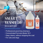 Chris Christensen SmartWash50 Ultra Concentrated Dog Shampoo - Hypoallergenic - 1 Gallon view 1