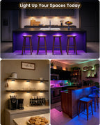 TECOMLIGHT LED Puck Lights with Remote Control - view 6