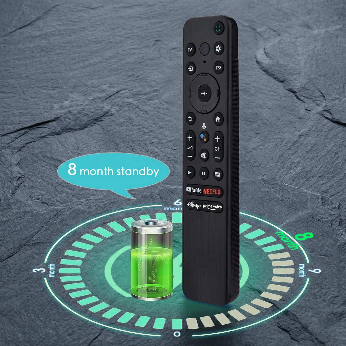 Replacement for Sony TV Voice Remote,for All Sony Bravia Smart TV (additional view 2)